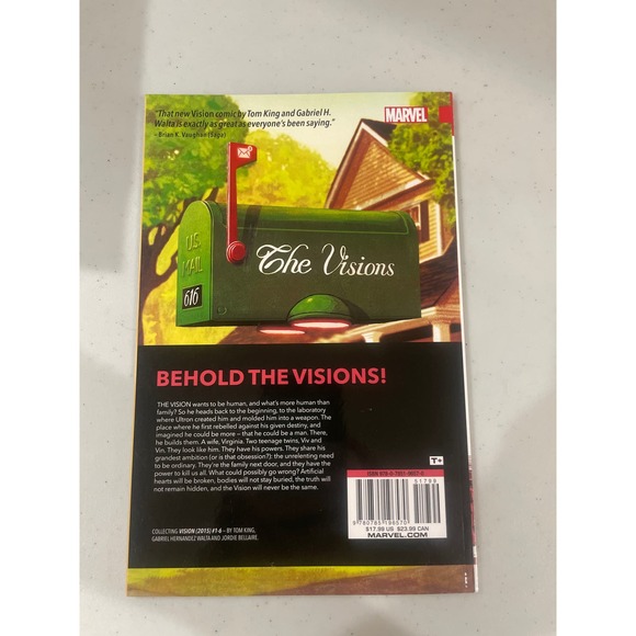 Vision #1 Mike del Mundo Cover Art VISION KING WALTA MARVEL - Picture 2 of 3